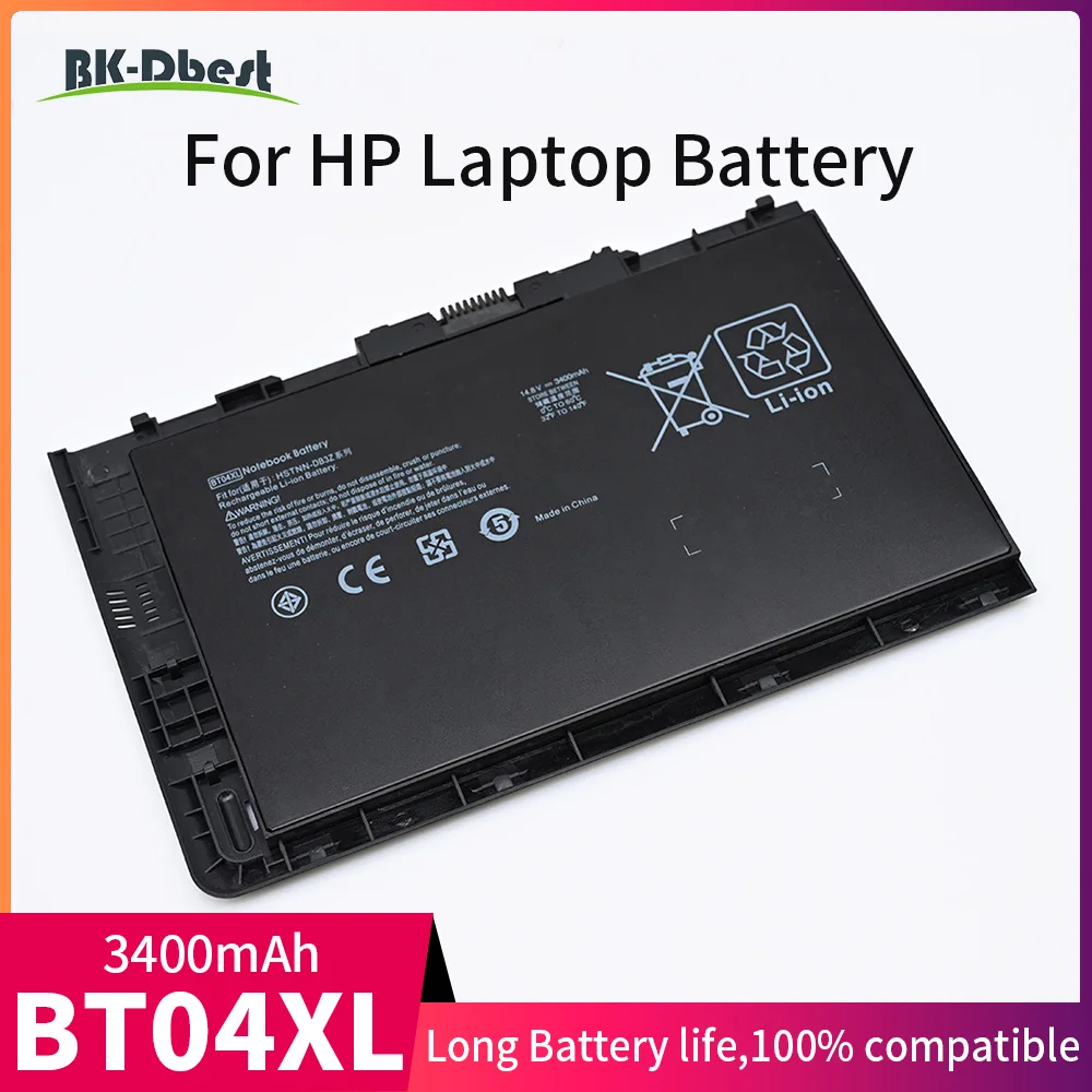 BK-Dbest BT04XL Женская батарея для ноутбука HP EliteBook Folio 9470m 9480m Высокое качество