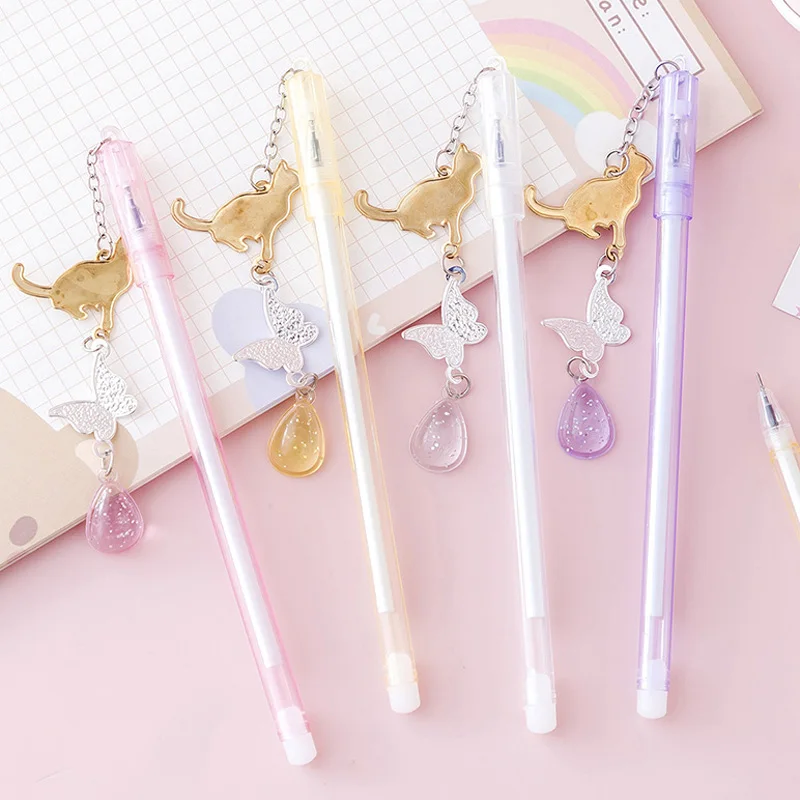 2Pcs/Lot 0.5mm Water Drop Gel Pens Korean Kawaii Stationery Children Pendant Gift Student Writing Cute Supply Office Accessories
2Pcs/Lot 0.5mm Water Drop Gel Pens Korean Kawaii Stationery Children Pendant Gift Student Writing Cute Supply Office Accessories