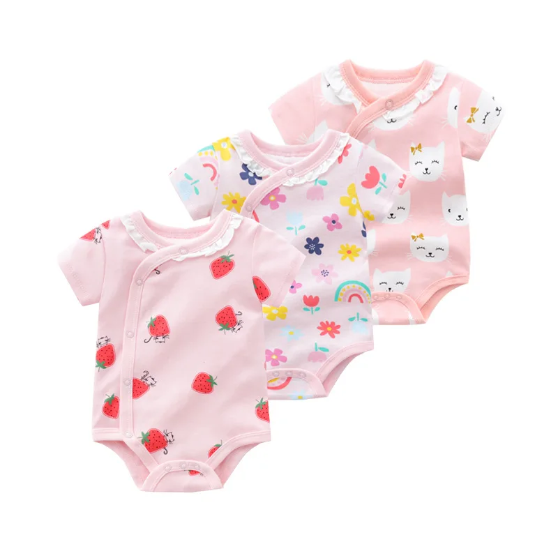 Baby Girl Bodysuits Pink Summer Tops For Newborns Short Sleeve Floral Clothes 0-2Y Girls Rompers Infant Girl Clothing Milamiya
Baby Girl Bodysuits Pink Summer Tops For Newborns Short Sleeve Floral Clothes 0-2Y Girls Rompers Infant Girl Clothing Milamiya