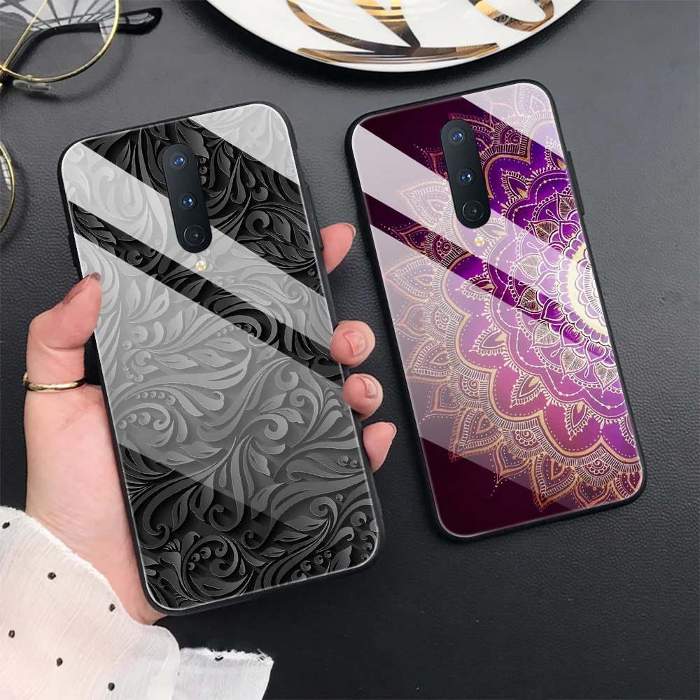 Mandala Flower Luxury Tempered Glass Phone Case for Oneplus 9 Pro 8 8T 7 7T 9R Funda Capa for Oneplus Nord N100 10 9RT 5G Covers
Mandala Flower Luxury Tempered Glass Phone Case for Oneplus 9 Pro 8 8T 7 7T 9R Funda Capa for Oneplus Nord N100 10 9RT 5G Covers