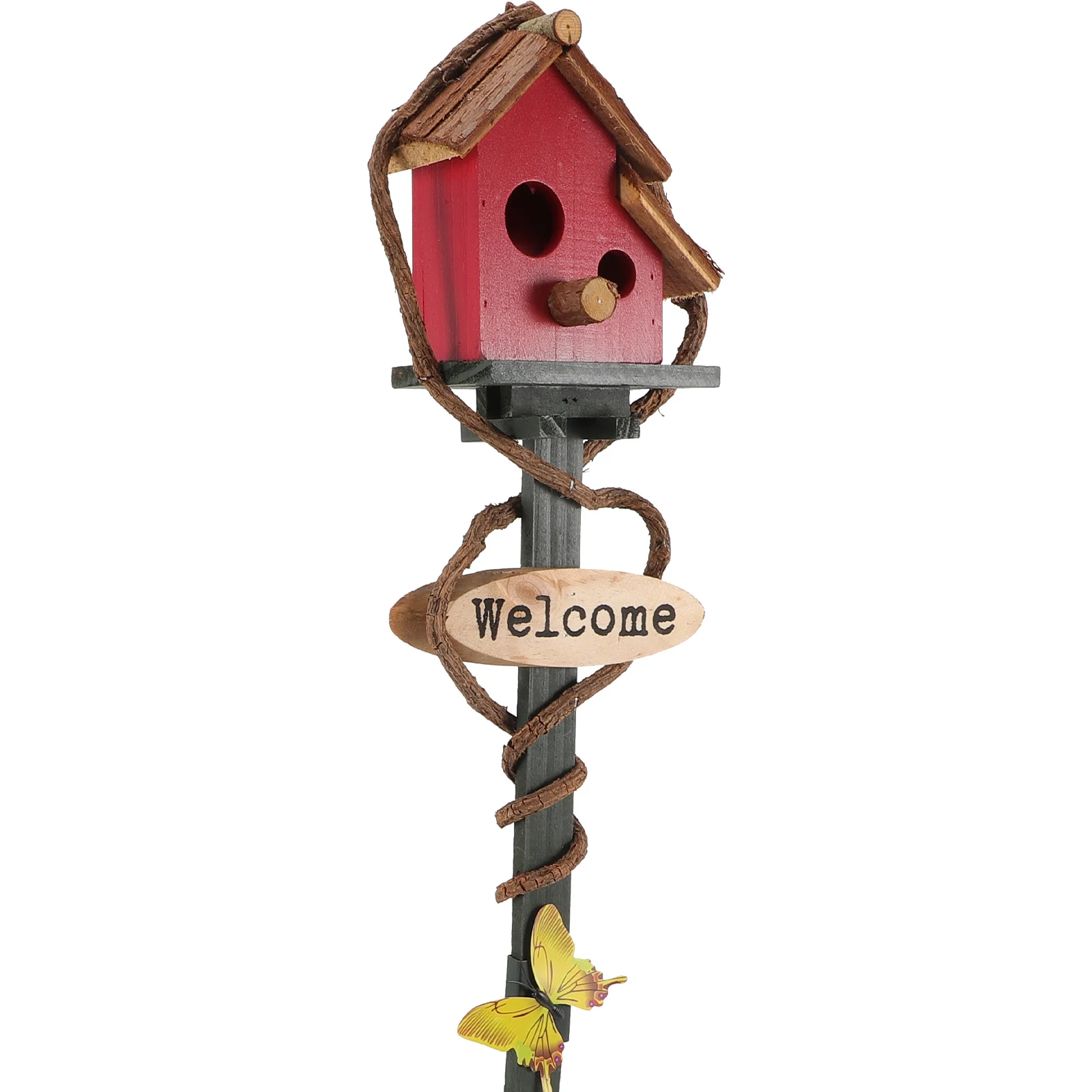 Outdoor Lawn Decor Decorative Bird House Outdoor Sign Wild Bird House Stake Vintage Decor Wood Birdhouse Stand The Sign
Outdoor Lawn Decor Decorative Bird House Outdoor Sign Wild Bird House Stake Vintage Decor Wood Birdhouse Stand The Sign