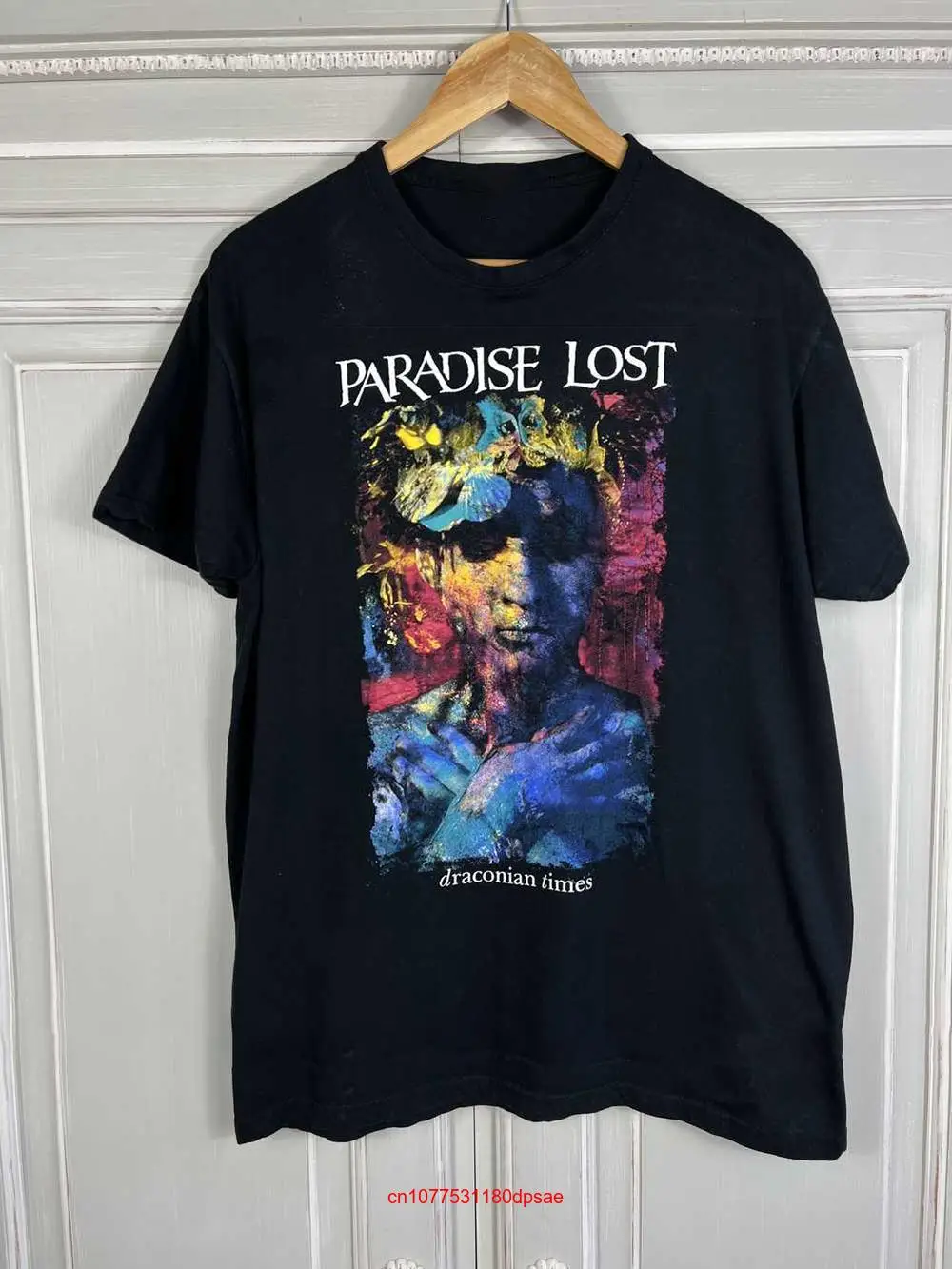 Футболка рок-группы PARADISE LOST с драконическим временем все размеры длинные или
