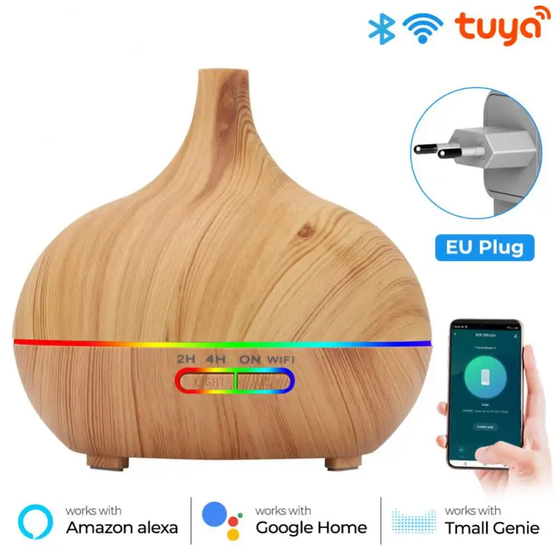 Automatic Diffuser Essential Timing Colorful Lights Air Humidifier Voice Control Smart Life Essential Oil Diffuser 400ml 
Automatic Diffuser Essential Timing Colorful Lights Air Humidifier Voice Control Smart Life Essential Oil Diffuser 400ml