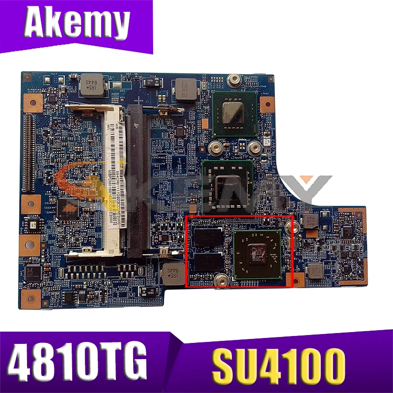 AKEMY MBPDX01002 48.4CR05.021 Laptop Motherboard for Acer 4810TG SU4100 DDR3 Main board WORKS
AKEMY MBPDX01002 48.4CR05.021 Laptop Motherboard for Acer 4810TG SU4100 DDR3 Main board WORKS
