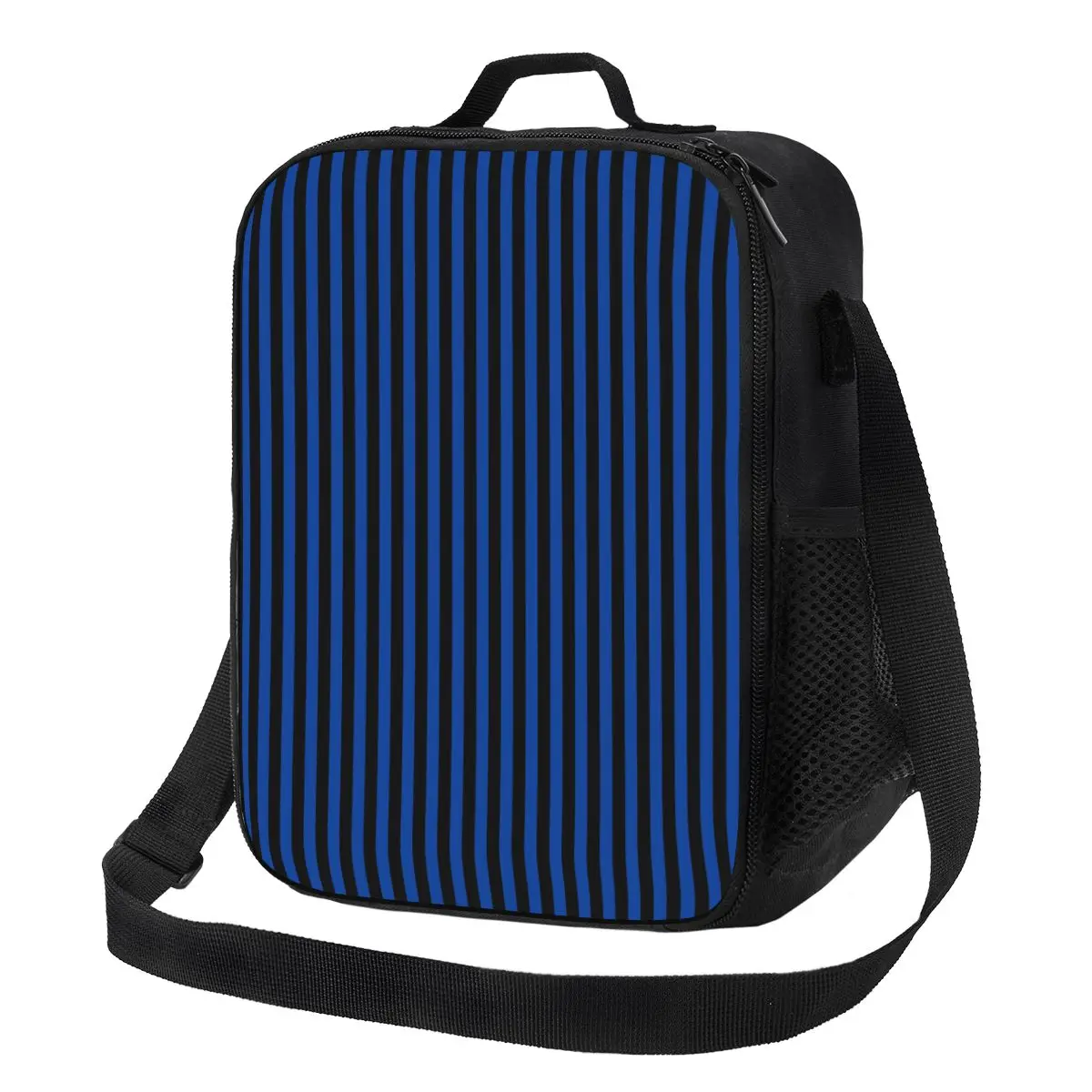 Striped Halloween Lunch Bag Blue And Black Casual Lunch Box Picnic Portable Thermal Tote Handbags Print Cooler Bag
Striped Halloween Lunch Bag Blue And Black Casual Lunch Box Picnic Portable Thermal Tote Handbags Print Cooler Bag
