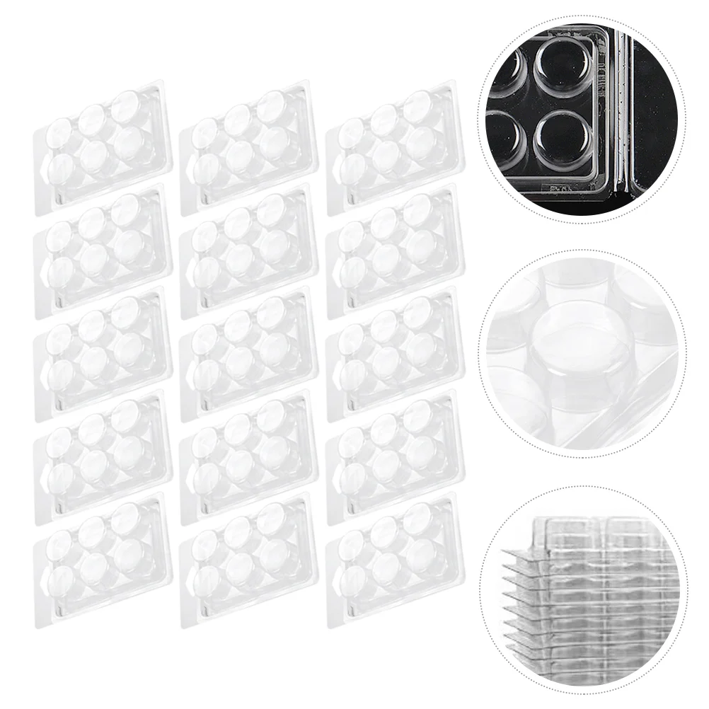 5Pcs Wax Melt Molds Transparent DIY Wax Block Plastic Boxes DIY Candle Tools
5Pcs Wax Melt Molds Transparent DIY Wax Block Plastic Boxes DIY Candle Tools