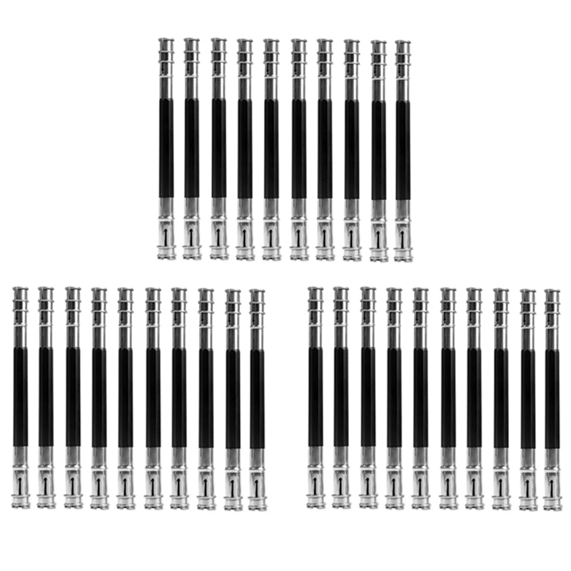 

30PCS Pencil Extender Holder Adjustable Pencil Lengthener Tool Coupling Device For School Art Writing