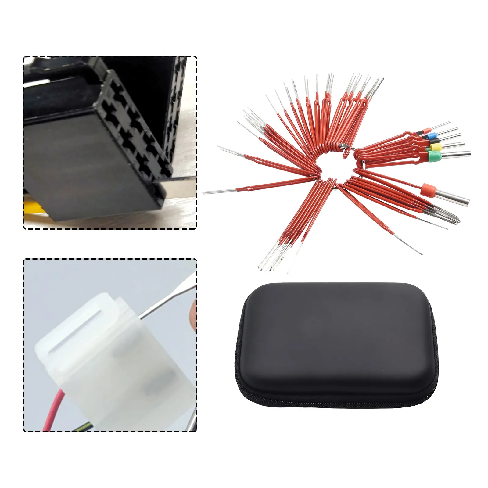 Terminal Extractor Tool Depinning Tool Stainless Steel Terminal Extractor Tool Compact Shape Terminal Removal Tool Kit
Terminal Extractor Tool Depinning Tool Stainless Steel Terminal Extractor Tool Compact Shape Terminal Removal Tool Kit