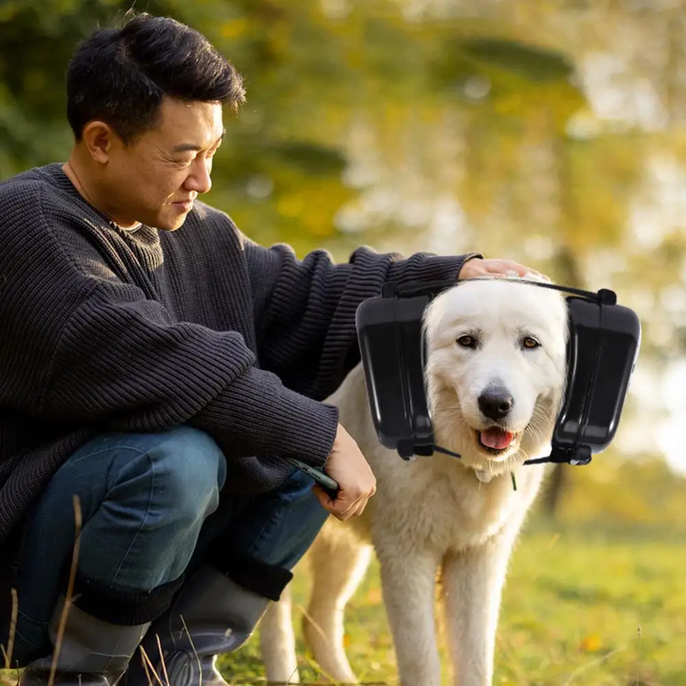 Pet Hearing Safety Gear Comfortable Effective Dog Ear Protection Adjustable Pet Earmuffs Noise Cancelling Ear for Dogs for Pets
Pet Hearing Safety Gear Comfortable Effective Dog Ear Protection Adjustable Pet Earmuffs Noise Cancelling Ear for Dogs for Pets
