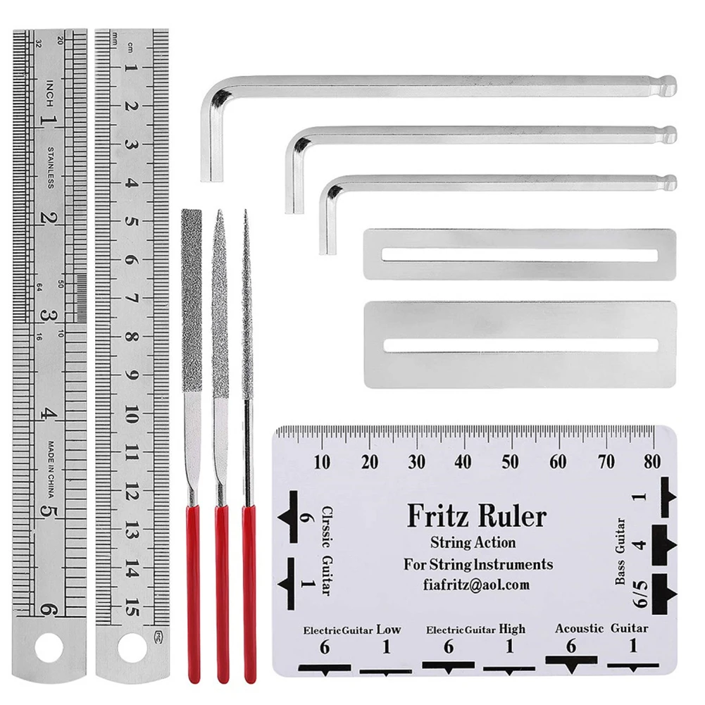 Brand New Guitar Repair Tools Maintenance Gadgets Set String Organizer String Ruler Wire Plier 200x100x60mm 26pcs
Brand New Guitar Repair Tools Maintenance Gadgets Set String Organizer String Ruler Wire Plier 200x100x60mm 26pcs