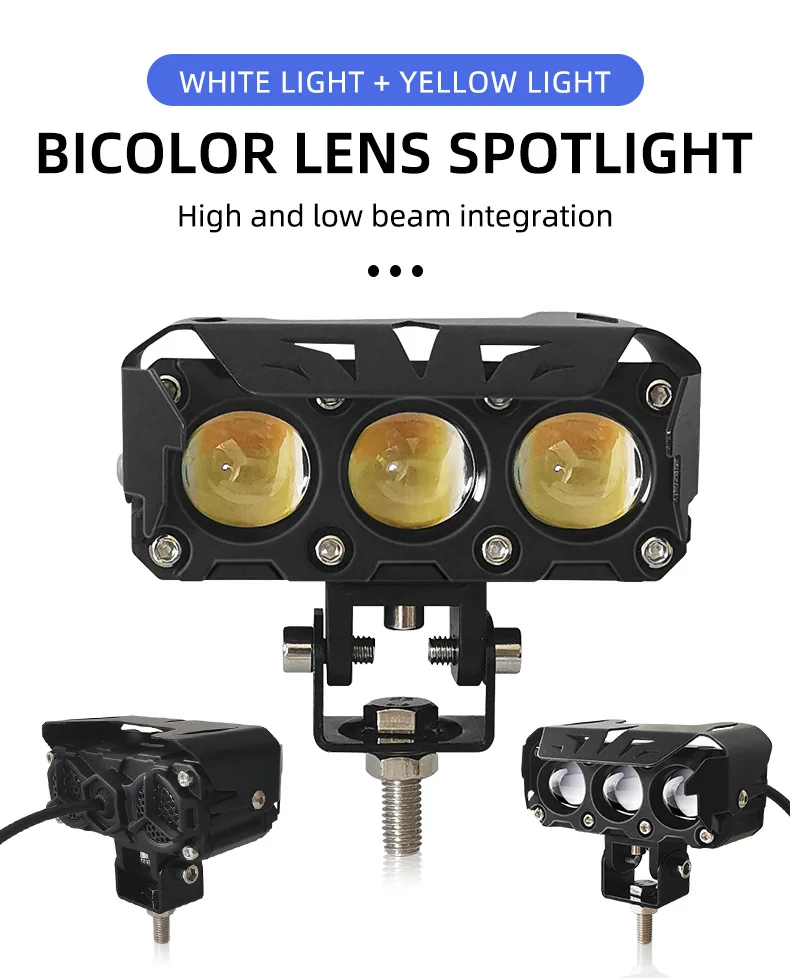 Motorcycle LED External Spotlight Auxiliary Focus Bike Fog Light Strobe Additional Lights High Low Beam Lamp Moto Modified Parts
Motorcycle LED External Spotlight Auxiliary Focus Bike Fog Light Strobe Additional Lights High Low Beam Lamp Moto Modified Parts