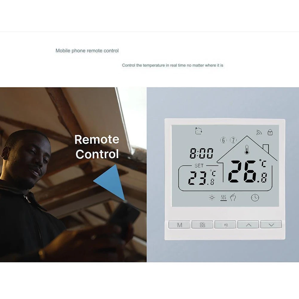 Temperature Control at Your Fingertips Programmable Floor Thermostat Wide Measuring Range User Friendly Interface
Temperature Control at Your Fingertips Programmable Floor Thermostat Wide Measuring Range User Friendly Interface