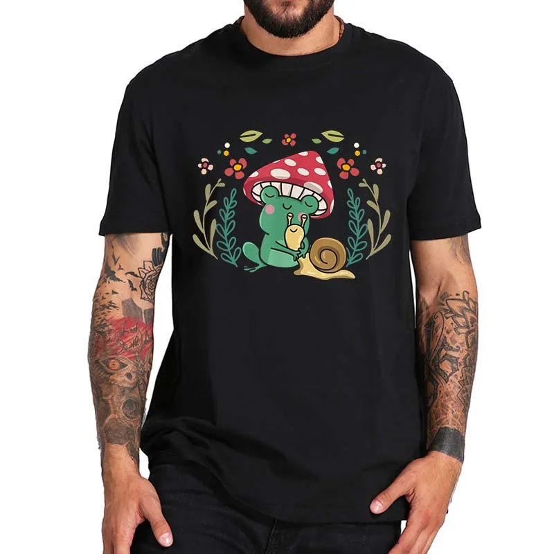 Cottagecore Goblincore Cute Frog T-Shirt Kawaii Amphibian Animal Lovers Gift T Shirts Women Men Summer Cotton Casual Tee Tops
Cottagecore Goblincore Cute Frog T-Shirt Kawaii Amphibian Animal Lovers Gift T Shirts Women Men Summer Cotton Casual Tee Tops