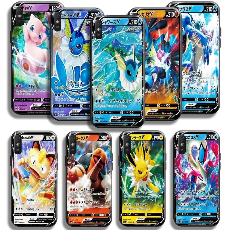Pokemon Cards Pikachu Case For Xiaomi Redmi 9A Phone Case For Redmi 9AT TPU Silicone Cover Black Soft Coque Funda
Pokemon Cards Pikachu Case For Xiaomi Redmi 9A Phone Case For Redmi 9AT TPU Silicone Cover Black Soft Coque Funda