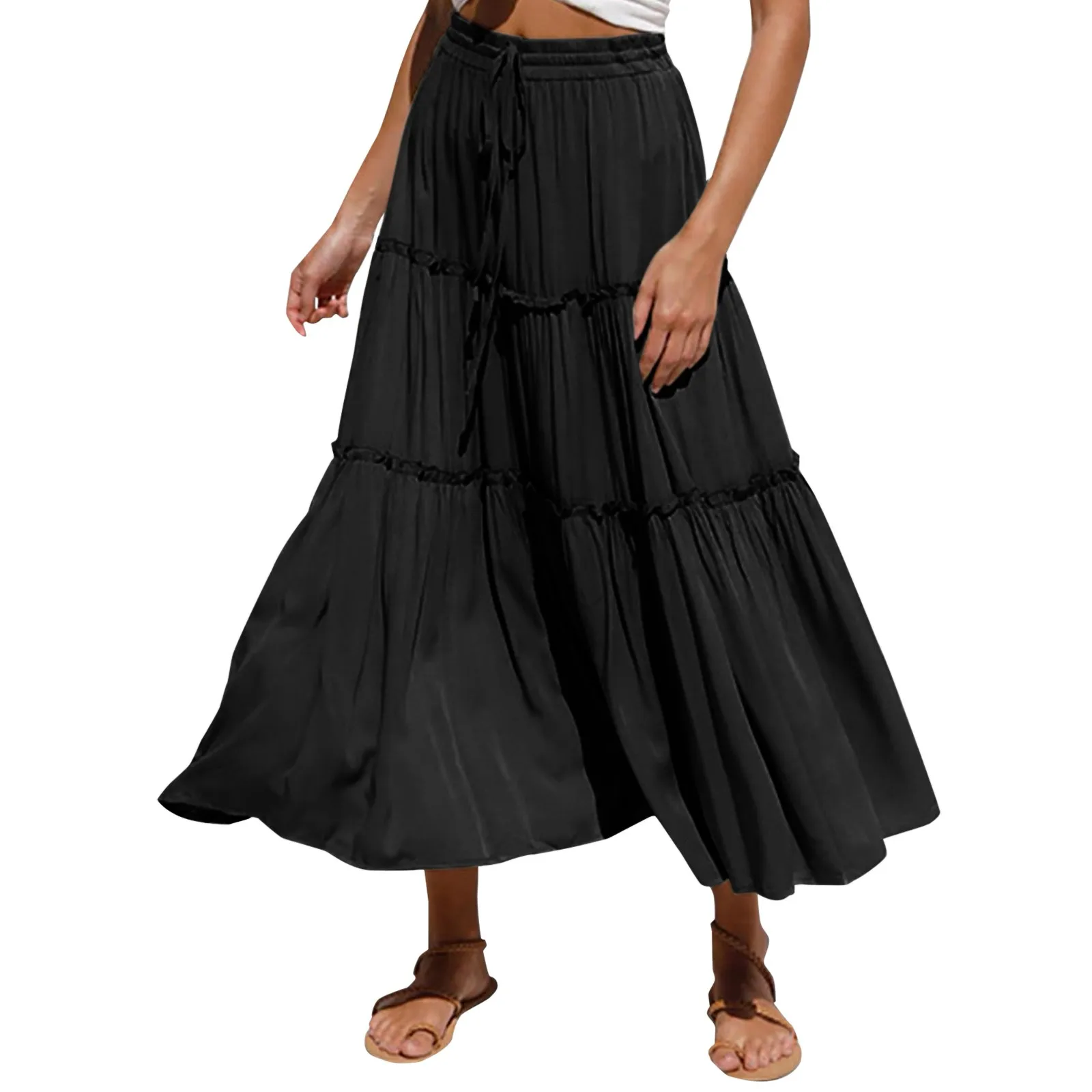 Women Casual Fashion Skirts Solid Color Pleated Irregular Half Length Skirt Elegant Loose Summer Skirt skirt
Women Casual Fashion Skirts Solid Color Pleated Irregular Half Length Skirt Elegant Loose Summer Skirt skirt
