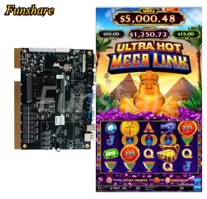 Megr Link 5 in 1 E.gypt Quickly Earn Money Slot Machine Cabinet Casino Game Board Kits
Megr Link 5 in 1 E.gypt Quickly Earn Money Slot Machine Cabinet Casino Game Board Kits