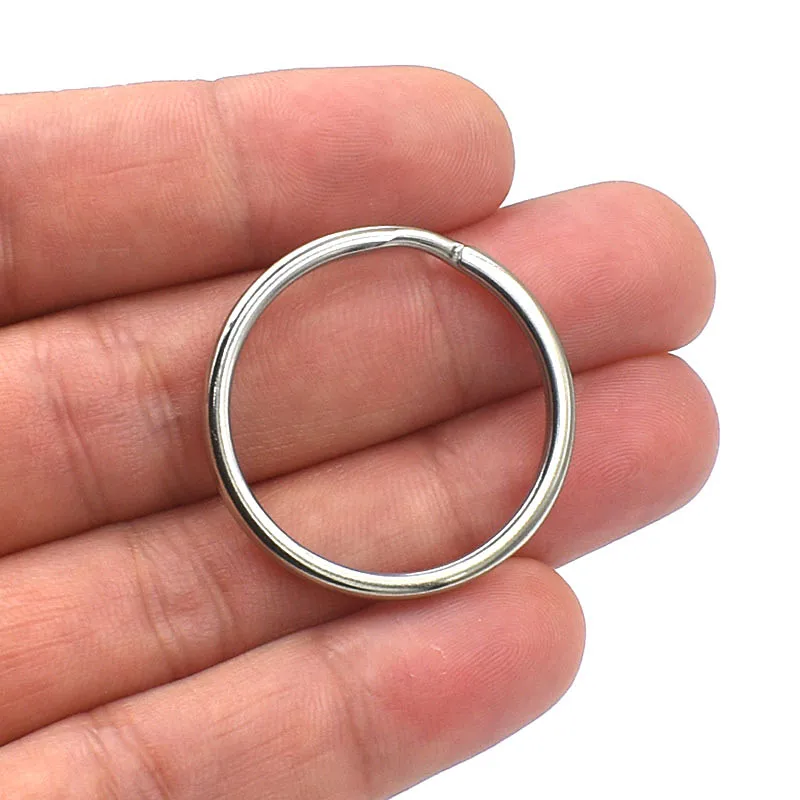 10pcs/lot 20/25/28/30/35mm Round Surface Stainless Steel Key Ring Round Split Key Chain For DIY Jewelry Making Accessories
10pcs/lot 20/25/28/30/35mm Round Surface Stainless Steel Key Ring Round Split Key Chain For DIY Jewelry Making Accessories