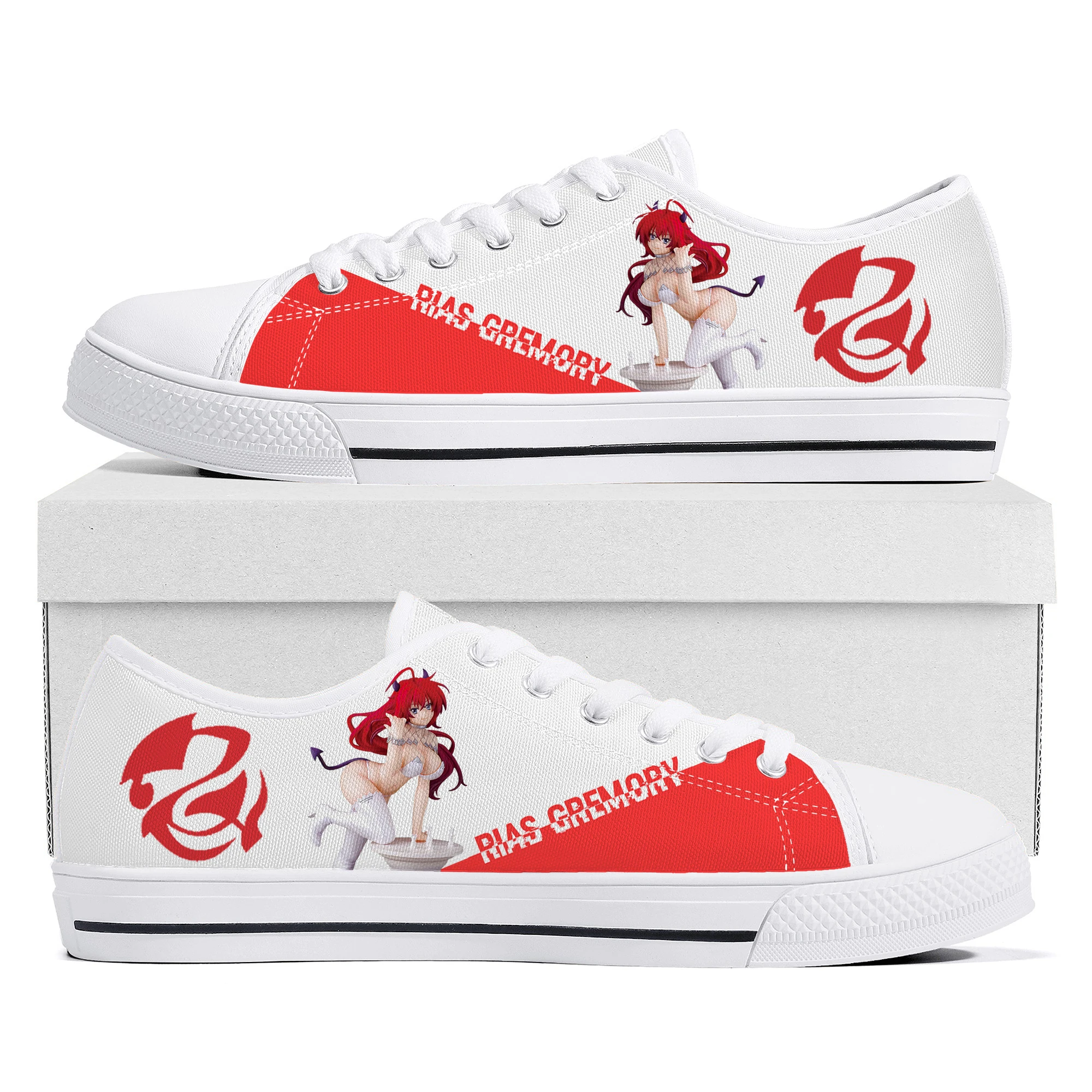 Anime High School DxD Rias Gremory Low Top Sneakers High Quality Mens Womens Teenager Canvas Sneaker Couple Shoes Custom Shoe
Anime High School DxD Rias Gremory Low Top Sneakers High Quality Mens Womens Teenager Canvas Sneaker Couple Shoes Custom Shoe