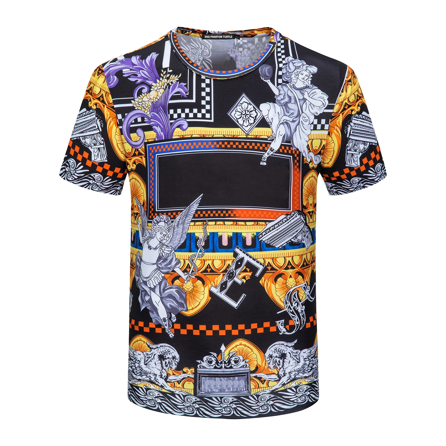 2022 New Summer T-shirt Men Fashion Print 100% Cotton T Shirts Breathable Quality Tops Tee | 417533 
2022 New Summer T-shirt Men Fashion Print 100% Cotton T Shirts Breathable Quality Tops Tee | 417533