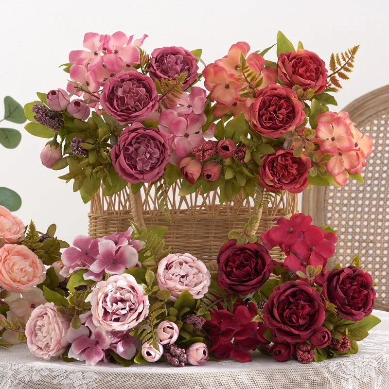 Hibiscus Rose Simulation Flower Artificial Flower Wedding Decoration Table Tea Table Floral Diy for Home Decor Accessories
Hibiscus Rose Simulation Flower Artificial Flower Wedding Decoration Table Tea Table Floral Diy for Home Decor Accessories