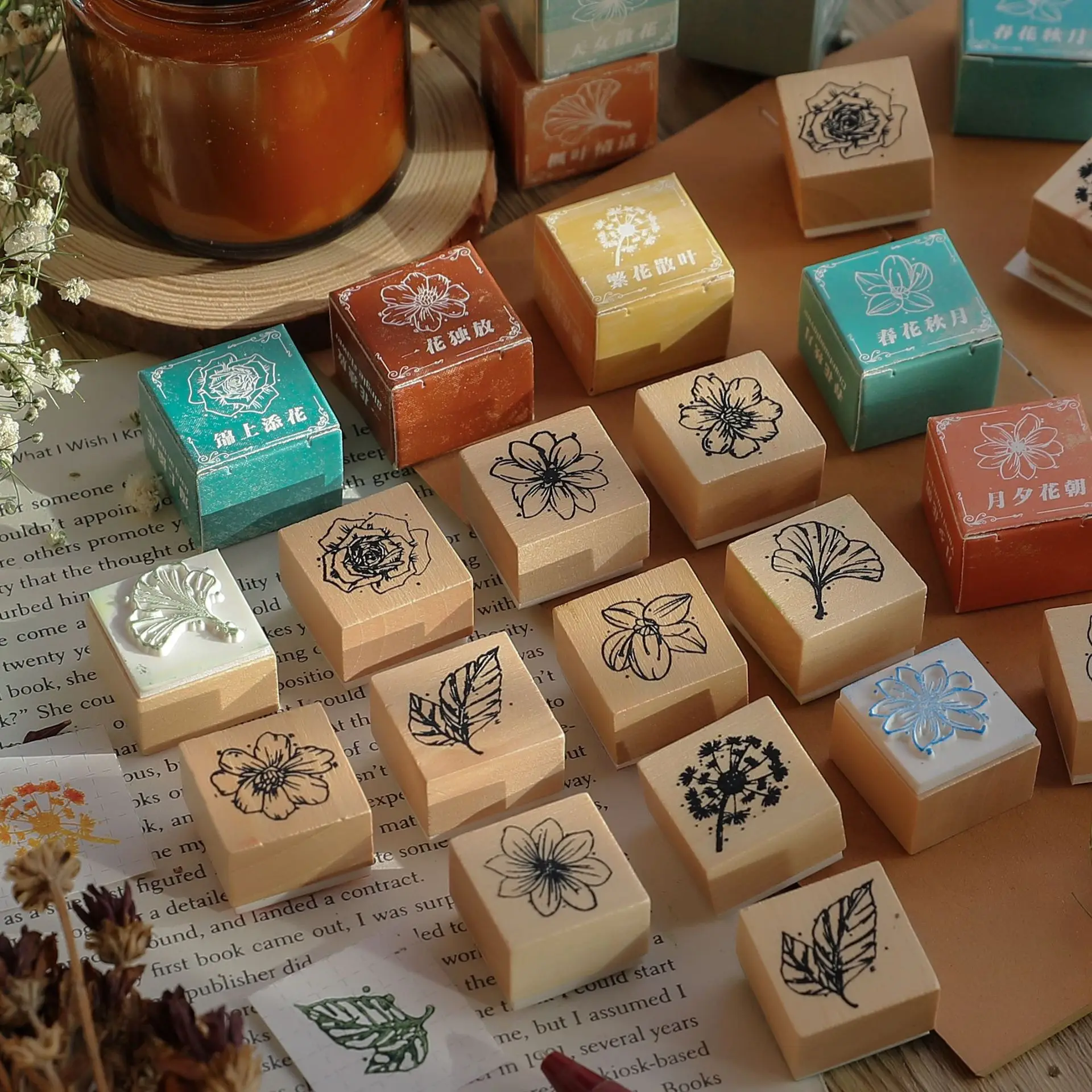 Vintage Stamps Wooden Rubber Stamps With Flower Plants For Letters Diary Diy Craft Scrapbooking Card Making
Vintage Stamps Wooden Rubber Stamps With Flower Plants For Letters Diary Diy Craft Scrapbooking Card Making