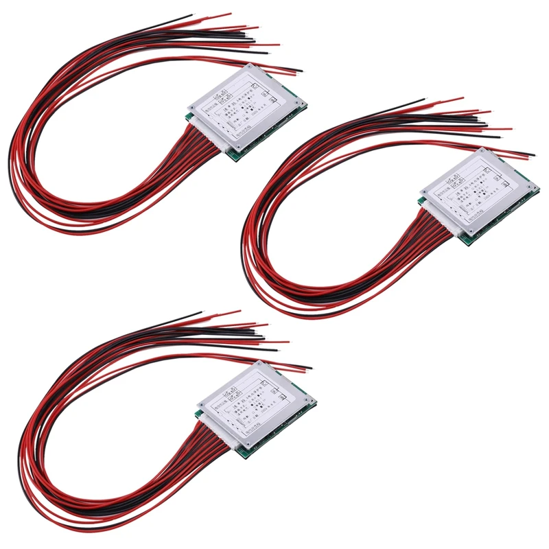 3X 16S 60V 35A Li-Ion Lithium 18650 Battery BMS PCB Protection Board With UPS Energy Inverter
3X 16S 60V 35A Li-Ion Lithium 18650 Battery BMS PCB Protection Board With UPS Energy Inverter