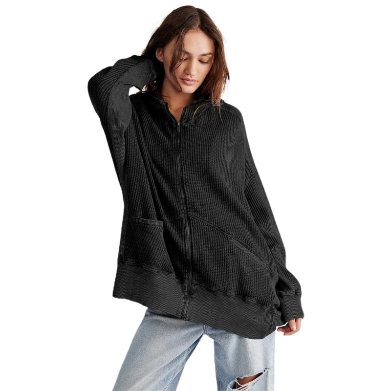 Womens Active Long Sleeve Up Hoodie with Pocket Casual Lightweight Hooded Sweatshirts Sweater Jackets Loose Hoodie
Womens Active Long Sleeve Up Hoodie with Pocket Casual Lightweight Hooded Sweatshirts Sweater Jackets Loose Hoodie