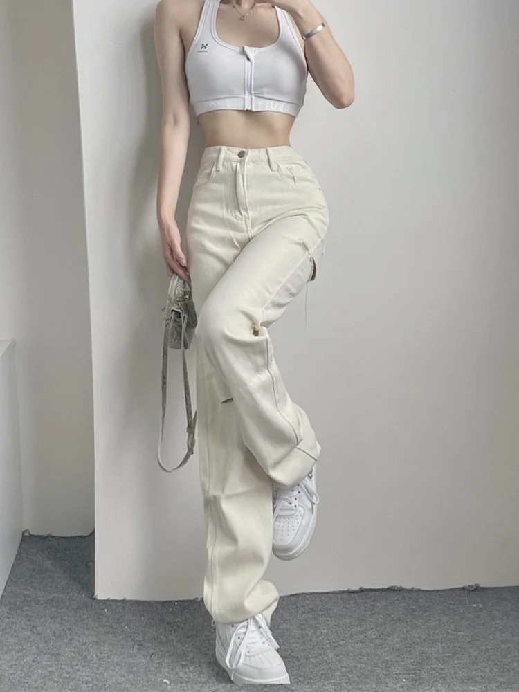 Hot Sweet High Street Sexy Girl Ripped High Waist Loose Denim Wide Leg Pants Solid Color Retro Fashion Women's Clothing BRF8
Hot Sweet High Street Sexy Girl Ripped High Waist Loose Denim Wide Leg Pants Solid Color Retro Fashion Women's Clothing BRF8