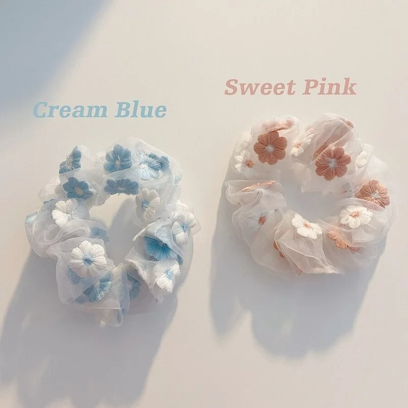 INS Transparent Yarn Rubber Band Girls Sweet Daisy Hair Band Women Vintage Scrunchies Head Band Cute Fashion Hair Accessories
INS Transparent Yarn Rubber Band Girls Sweet Daisy Hair Band Women Vintage Scrunchies Head Band Cute Fashion Hair Accessories