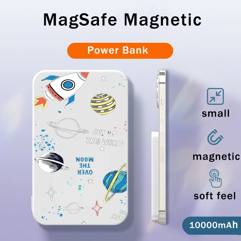 Astronaut interstellar planet Magnetic Power Bank 10000 mAh Portable Chargers External Auxiliary Battery Fast Wireless Charging
Astronaut interstellar planet Magnetic Power Bank 10000 mAh Portable Chargers External Auxiliary Battery Fast Wireless Charging