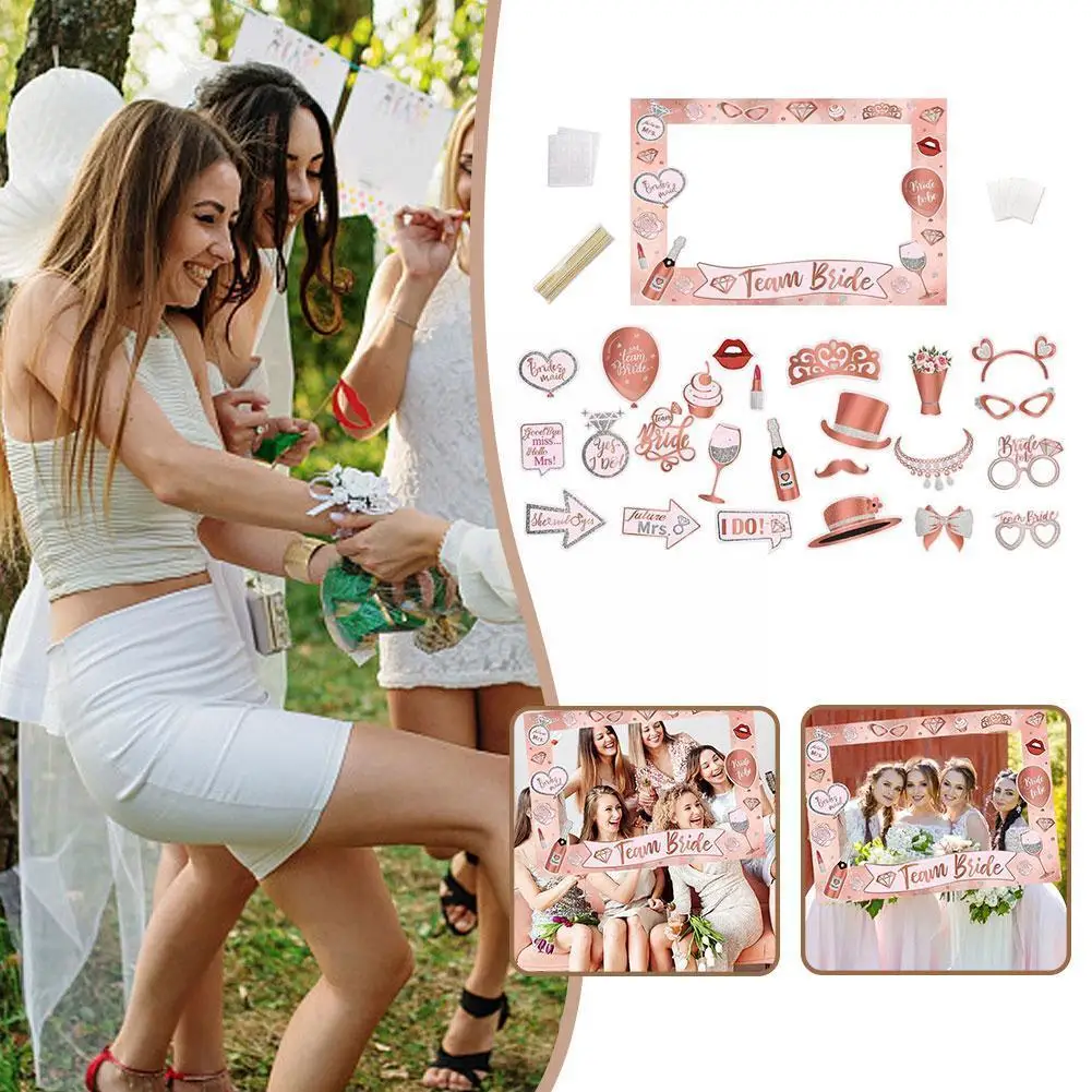 Team Bride Photo Booth Props Paper Frame Bachelorette Gift Party Bridal Party Handheld Wedding Supplies Decorations Y6P0
Team Bride Photo Booth Props Paper Frame Bachelorette Gift Party Bridal Party Handheld Wedding Supplies Decorations Y6P0
