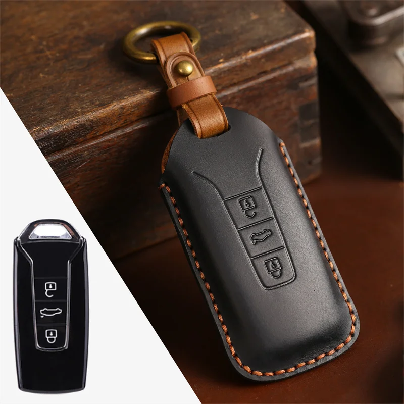 Genuine Leather Remote Car Key Case Cover for Volkswagen Touareg Cover Key Shell Protector 2019 2020 2021 3 Buttons Keyless
Genuine Leather Remote Car Key Case Cover for Volkswagen Touareg Cover Key Shell Protector 2019 2020 2021 3 Buttons Keyless