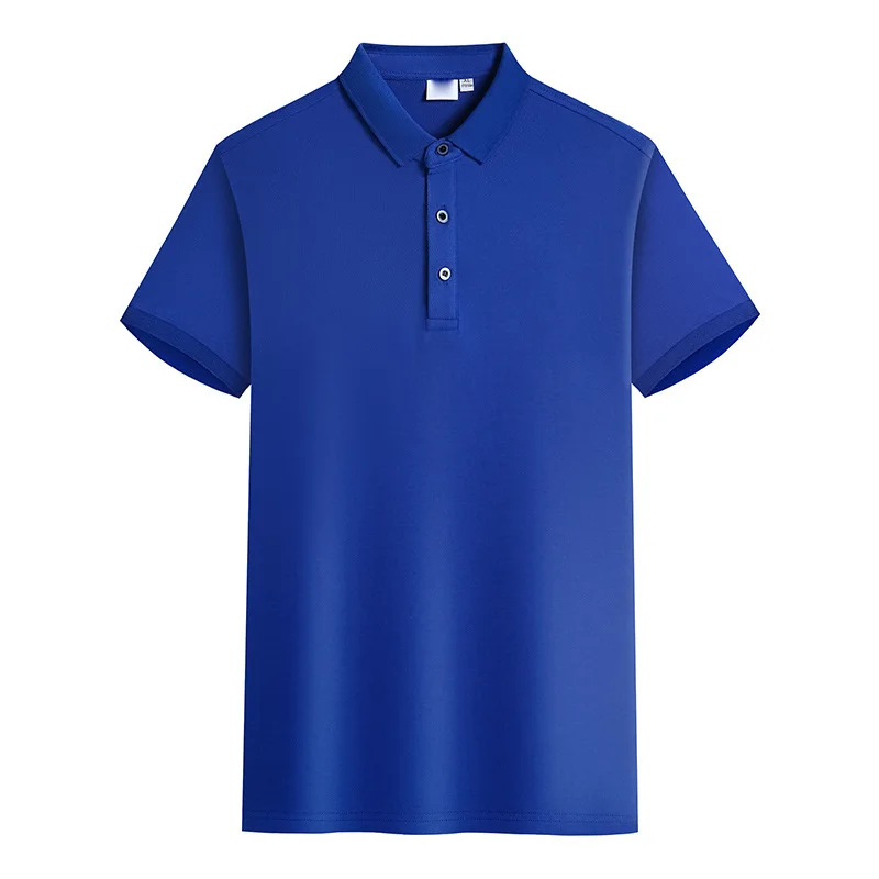 Pure cotton men's polo shirt lapels group summer uniform culture T-shirt with short sleeves
Pure cotton men's polo shirt lapels group summer uniform culture T-shirt with short sleeves