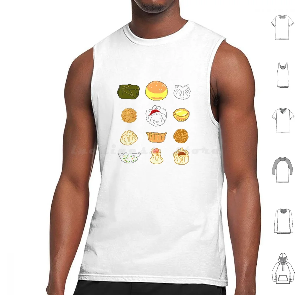 8-Bit Dim Sum Tank Tops Vest Sleeveless Dimsum Dim Sum Food Tasty Delicious Potsticker Dumpling Pastries Bao Roll Rice Asian
8-Bit Dim Sum Tank Tops Vest Sleeveless Dimsum Dim Sum Food Tasty Delicious Potsticker Dumpling Pastries Bao Roll Rice Asian