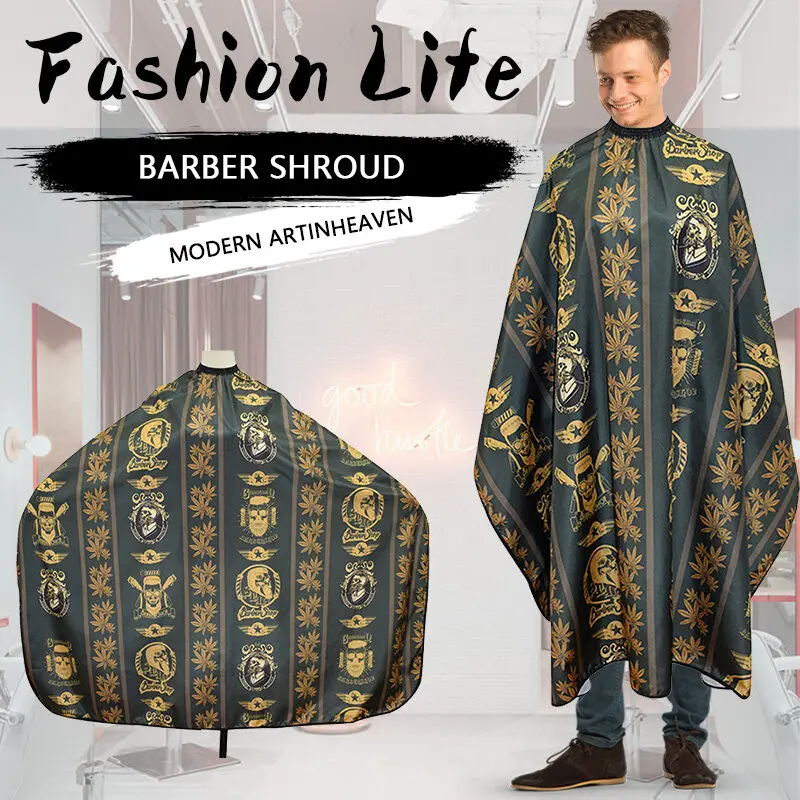 Professional High-Grade Hairdressing Salon Cloth Waterproof Cape Barber Shop Clothes 2023
Professional High-Grade Hairdressing Salon Cloth Waterproof Cape Barber Shop Clothes 2023