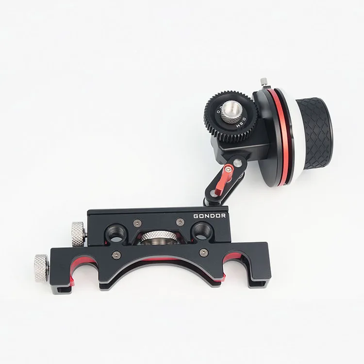 Gondor 19mm Follow Focus GD-FF-19B with 19mm Rod Clamp+ 4 Gear Ring(60mm/70mm/80mm/90mm) for Camera/Video Camera
Gondor 19mm Follow Focus GD-FF-19B with 19mm Rod Clamp+ 4 Gear Ring(60mm/70mm/80mm/90mm) for Camera/Video Camera