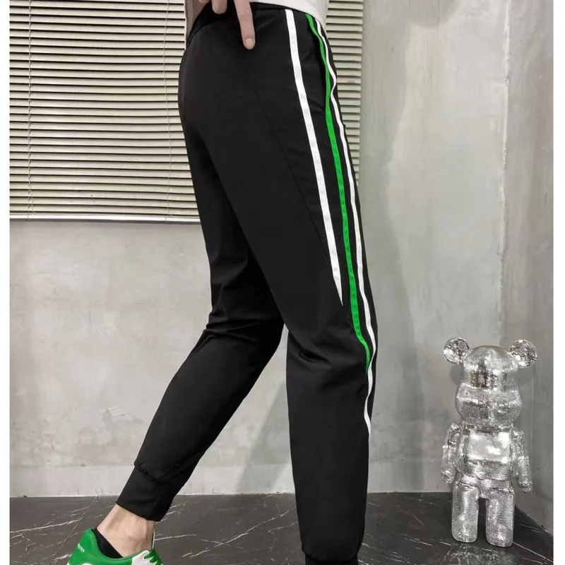 Personalized Pocket Color Striped Print Men Pant Jogger Hombre Europe 2022 Summer Trendy Casual Pants Men's Harem Pants Men
Personalized Pocket Color Striped Print Men Pant Jogger Hombre Europe 2022 Summer Trendy Casual Pants Men's Harem Pants Men