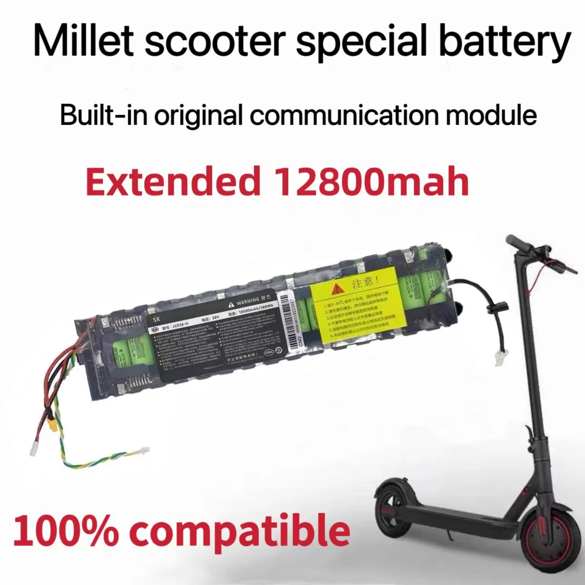 36V 7.8ah/10.5ah 10S3P 18650 Battery Pack with APP for Xiaomi M365 Ninebot Segway Scooter Ebike Bicycle Inside with 20A BMS
36V 7.8ah/10.5ah 10S3P 18650 Battery Pack with APP for Xiaomi M365 Ninebot Segway Scooter Ebike Bicycle Inside with 20A BMS