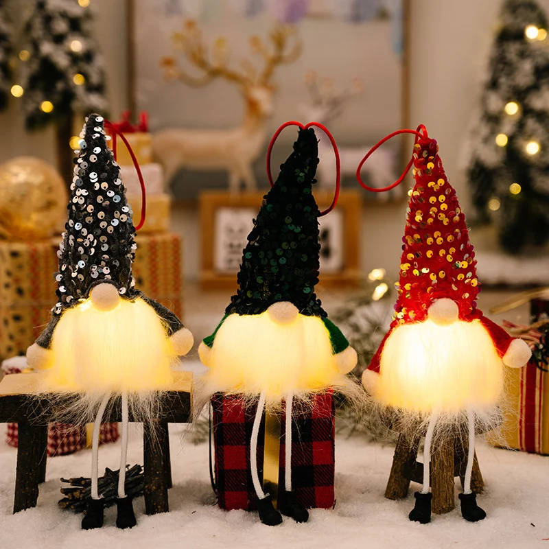 Christmas Doll with LED Light Santa Claus Snowman Elk Long Legs Christmas Ornaments Xmas Tree Hanging Kids Toy for New Year Gift
Christmas Doll with LED Light Santa Claus Snowman Elk Long Legs Christmas Ornaments Xmas Tree Hanging Kids Toy for New Year Gift
