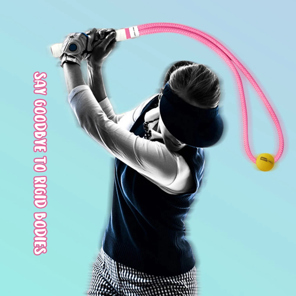 Golf Swing Training Rope Indoor Golf Warm-up Exercise Assistance Beginner Golf Hand Grip Postural Correction Golf Aids Supply
Golf Swing Training Rope Indoor Golf Warm-up Exercise Assistance Beginner Golf Hand Grip Postural Correction Golf Aids Supply