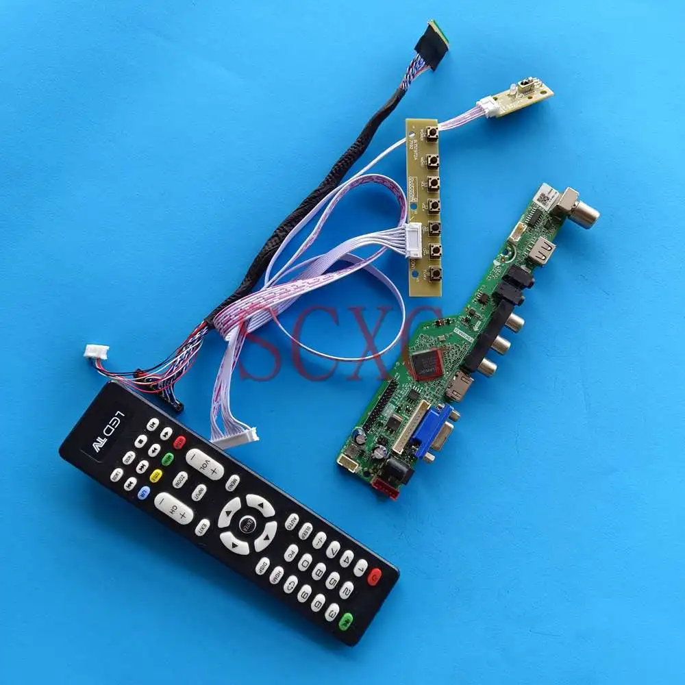 Плата контроллера LP140WH4-TLN1, ЖК-драйвер, 40 контактов, LVDS, аналоговый ТВ-сигнал, 14 дюймов, USB, HDMI, совместимая с VGA, AV, светодиодная матрица 1366 768 
Плата контроллера LP140WH4-TLN1, ЖК-драйвер, 40 контактов, LVDS, аналоговый ТВ-сигнал, 14 дюймов, USB, HDMI, совместимая с VGA, AV, светодиодная матрица 1366 768