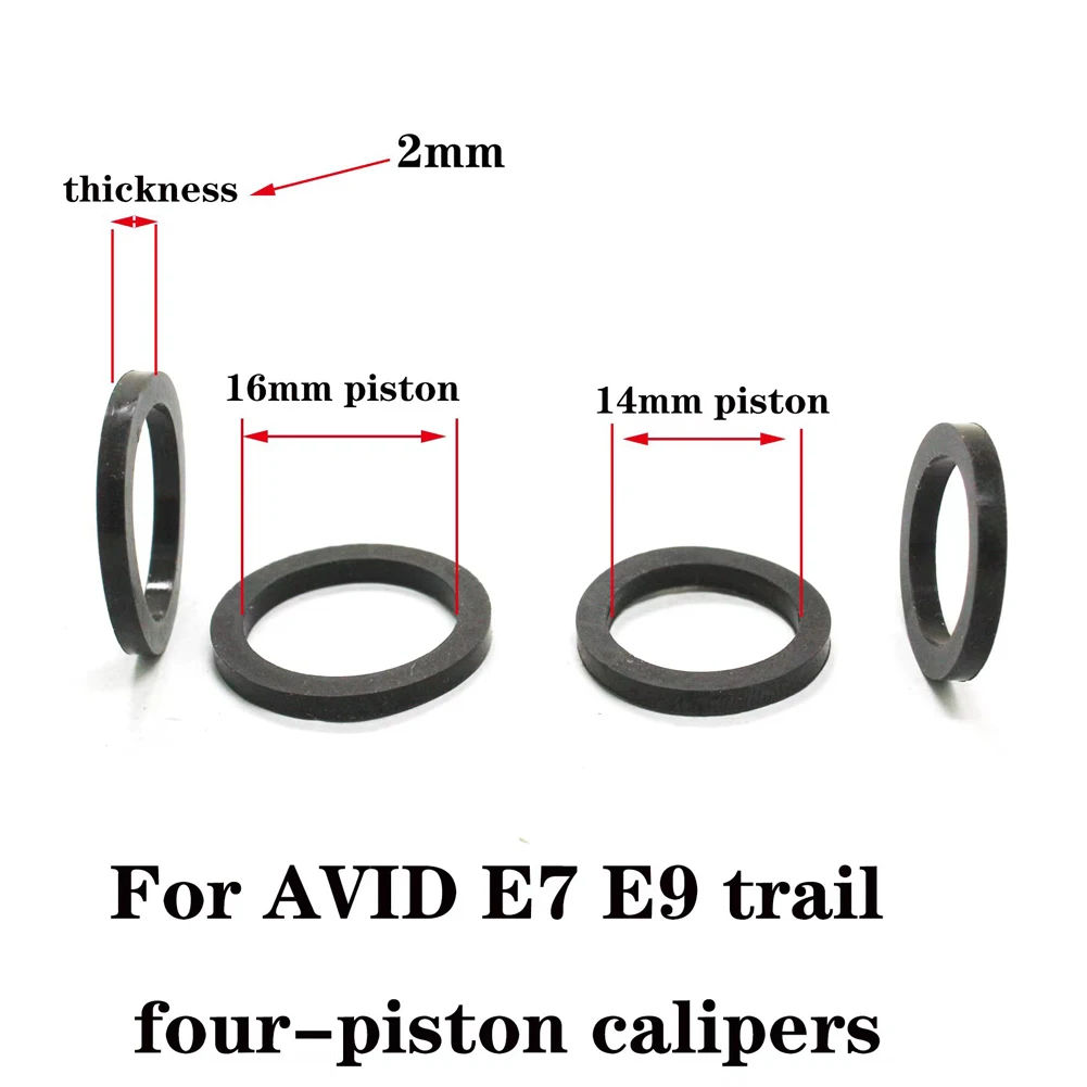 4Pcs Sealing Ring MTB Road Bike Bicycle Hydraulic Brake Caliper Piston Sealing Ring For AVID E7 E9 Cycling Accessories Bicicleta
4Pcs Sealing Ring MTB Road Bike Bicycle Hydraulic Brake Caliper Piston Sealing Ring For AVID E7 E9 Cycling Accessories Bicicleta