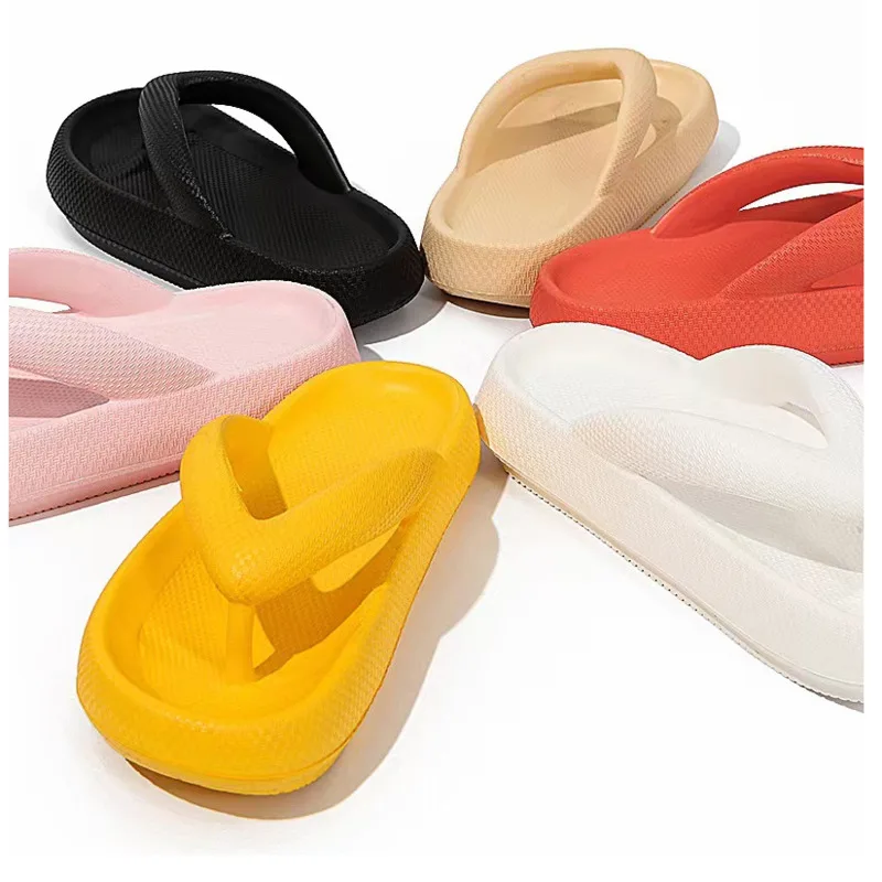 

Freetie 2022EVA Herringbone Slippers Women Summer Home Indoor Outdoor Soft Flip Beach Sandals Flops Official Store