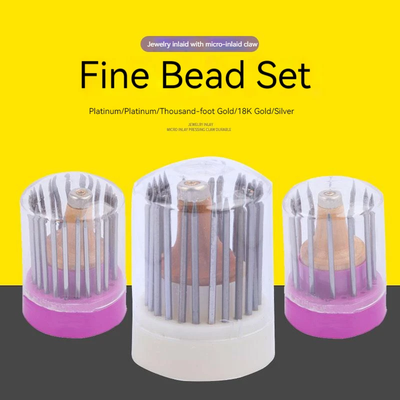 Jewelry Bead Grain Tools Set Graver Beader with Wood Handle for Goldsmith Diamond Stone Setting Graver Jeweler Jewelry Tool
Jewelry Bead Grain Tools Set Graver Beader with Wood Handle for Goldsmith Diamond Stone Setting Graver Jeweler Jewelry Tool