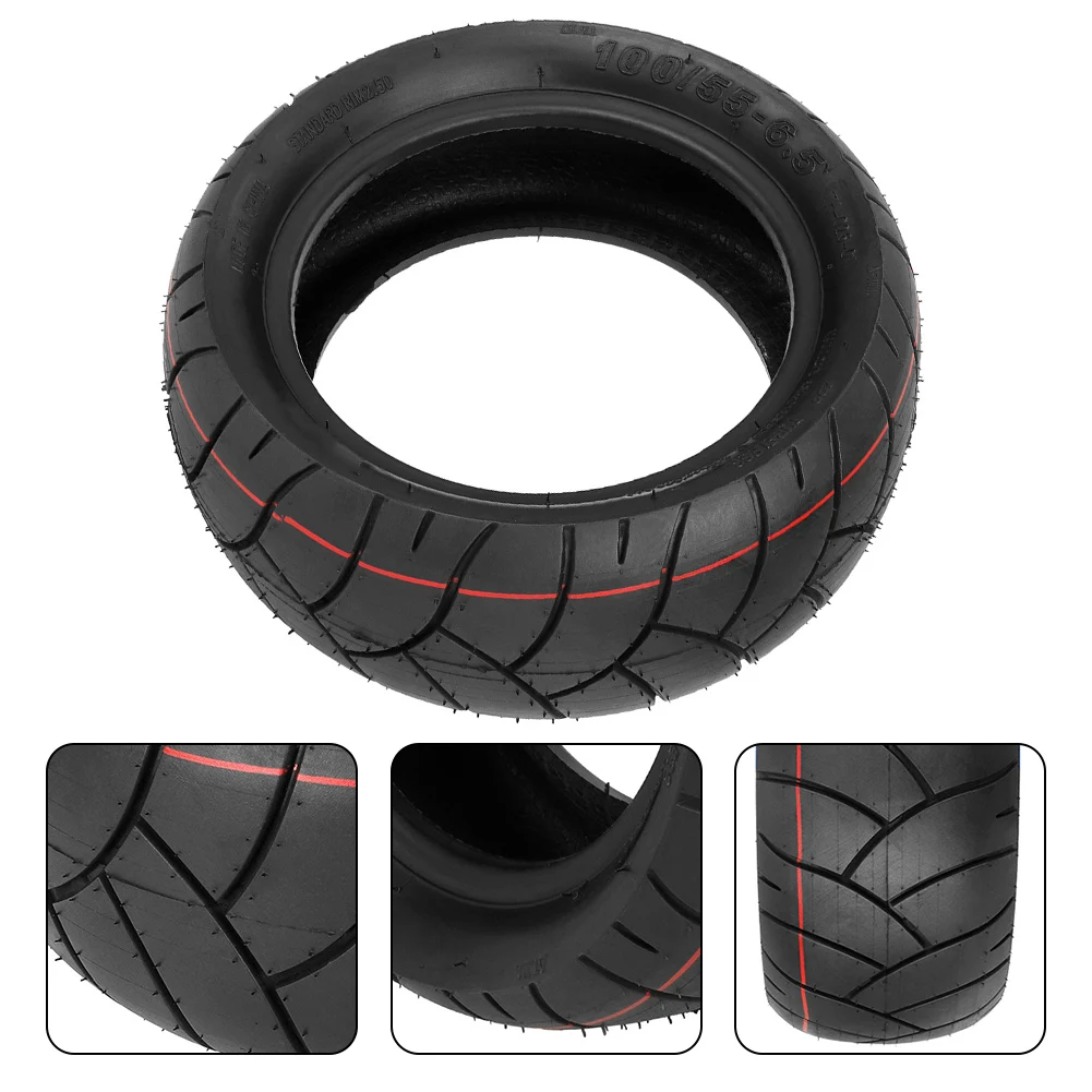 11 Inch 100/55-6.5 Tubeless Tyre For Modified Electric Scooter Tire High Quality Rubber E Scooter Replace Tires Parts
11 Inch 100/55-6.5 Tubeless Tyre For Modified Electric Scooter Tire High Quality Rubber E Scooter Replace Tires Parts