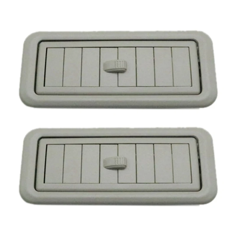 2X Car Interior Roof Top A/C Air Conditioner Outlet AC Vents For Toyota Land Cruiser Prado LC150 150 2010-2017 Grey
2X Car Interior Roof Top A/C Air Conditioner Outlet AC Vents For Toyota Land Cruiser Prado LC150 150 2010-2017 Grey