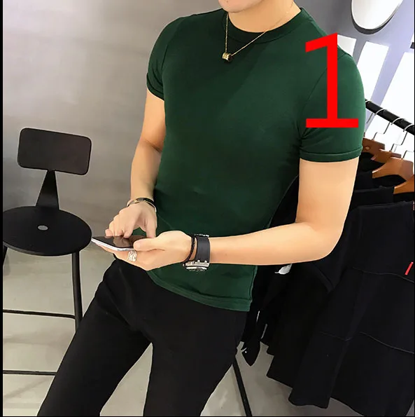 short-sleeved t-shirt men's cotton personality youth clothes round neck Slim Korean version of the trend of new compassionate me
short-sleeved t-shirt men's cotton personality youth clothes round neck Slim Korean version of the trend of new compassionate me