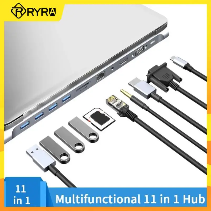 RYRA 11 в 1 USB-C док-станция концентратор HDMI-совместимый USB 3,0 разветвитель многопортовый адаптер RJ45 SD/TF VGA PD для ноутбука MacBook
RYRA 11 в 1 USB-C док-станция концентратор HDMI-совместимый USB 3,0 разветвитель многопортовый адаптер RJ45 SD/TF VGA PD для ноутбука MacBook