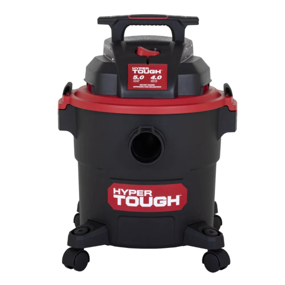 

Hyper Tough 5 Gallon Wet/Dry Vacuum for The Car, Garage, Home or Workshop Professional Wet-Dry Vacuums