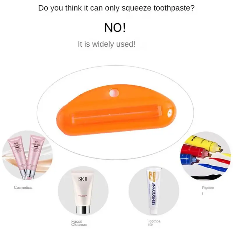 Plastic Tube Squeezer Dispenser Hands Free Squeeze Dispenser Random Portable Rolling Toothpaste Squeezer Bathroom Tool Hot Sales
Plastic Tube Squeezer Dispenser Hands Free Squeeze Dispenser Random Portable Rolling Toothpaste Squeezer Bathroom Tool Hot Sales